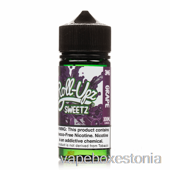 Vape Box Estonia Grape - Mahl Roll-upz E-vedelik - 100ml 6mg
